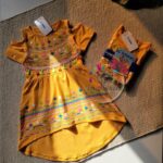 Lc فستان اورنج مطزر