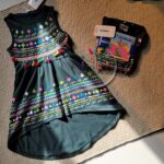 Lc فستان اسود كت