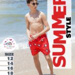 شورت زينو احمر