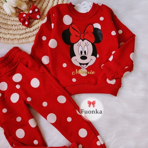 فانيلا ميكى احمر خريفى