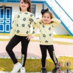 رشدان بناتى خريفى اصفر ورد