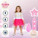 كلارا ابيض ف فوشيا خريفى (تلبيس صغير نمريتن)