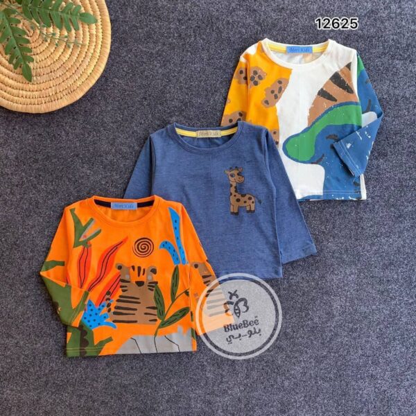 باك مورى خريفى كحلى ابيض اورنج