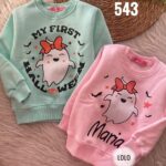 باك مورى تيشرتات شتوى بينك ف لبنى بناتى