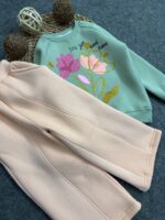 ⁦ميمو خروج شتوى اخضر ورد⁩ - الصورة ⁦2⁩