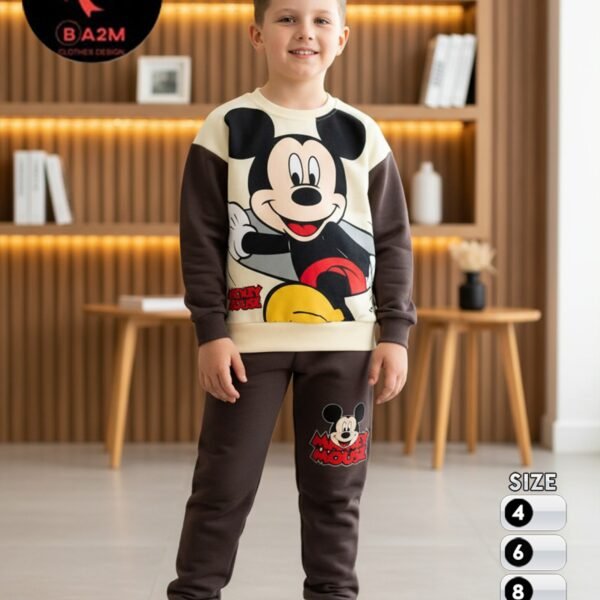 B2am شتوى ميكى بيج ف اسود