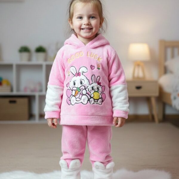 روز بولار بينك ارنب ف البنطلون