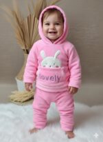 ⁦روز بولار بينك بنطلون سادة⁩ - الصورة ⁦3⁩