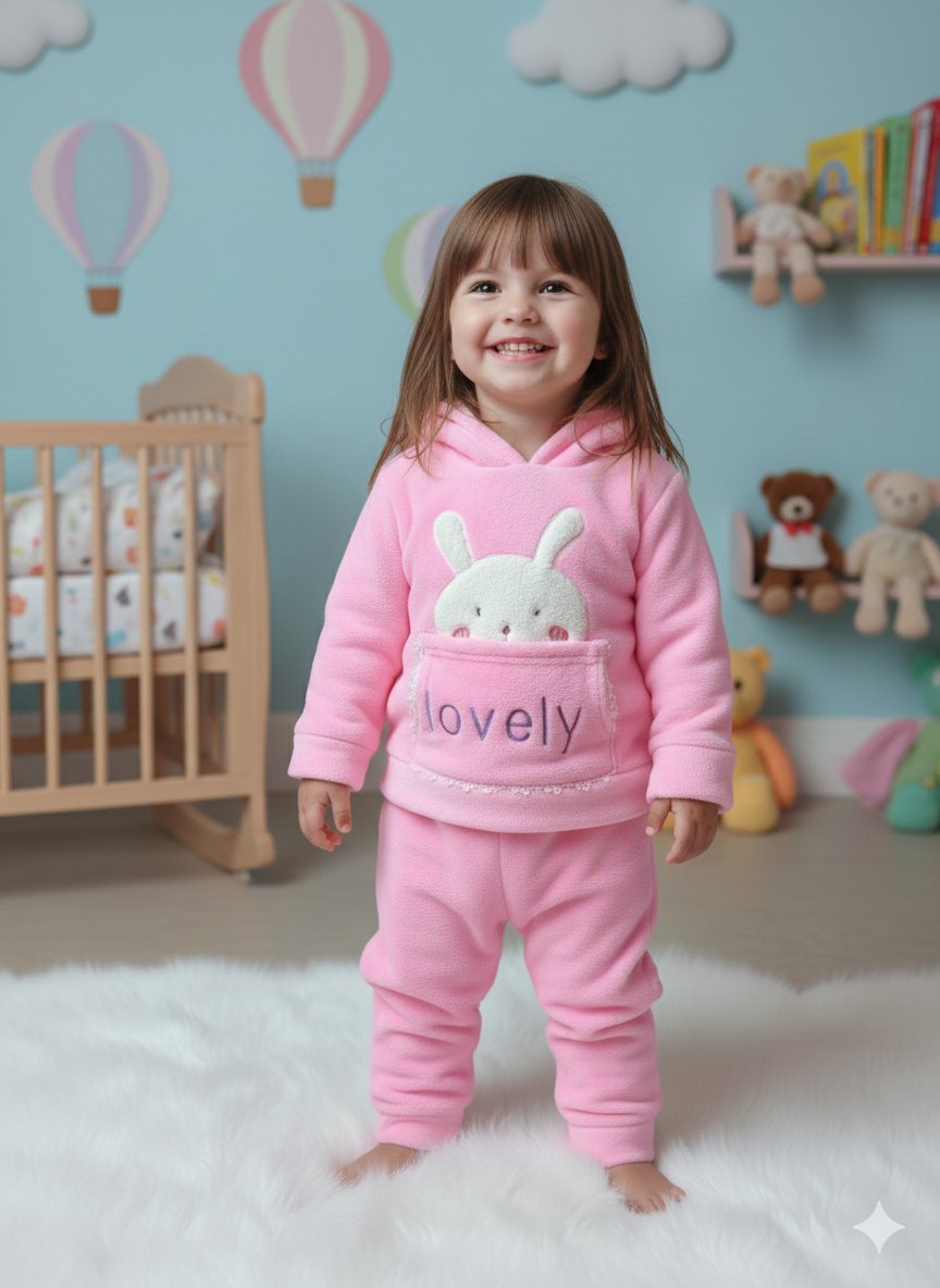 2025/11/1000161249.jpg روز بولار بينك بنطلون سادة - الصورة 1