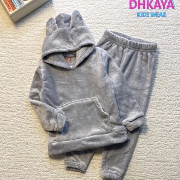 ميمو بولار سادة رمادى غامق