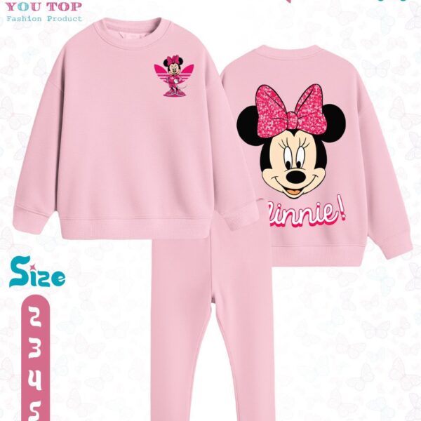 butterfly مليتون من 2ل6 ميكى بناتى بينك