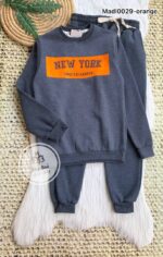 مادلى رمادى ف اورنج مقاس 18