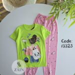 b2am محير بناتى عروسة اخضر ف بينك يونى كورن