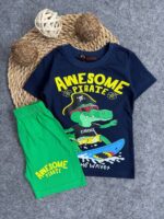 B2am تمساح كحلى ف اخضر وسط