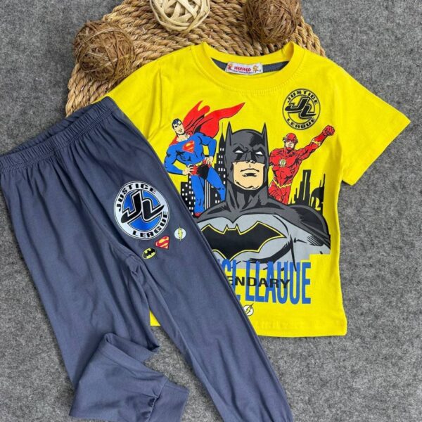 ميمو بنطلون باتمان اصفر