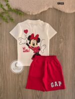 ⁦gap صيفى ميكى بيج ف احمر⁩ - الصورة ⁦2⁩