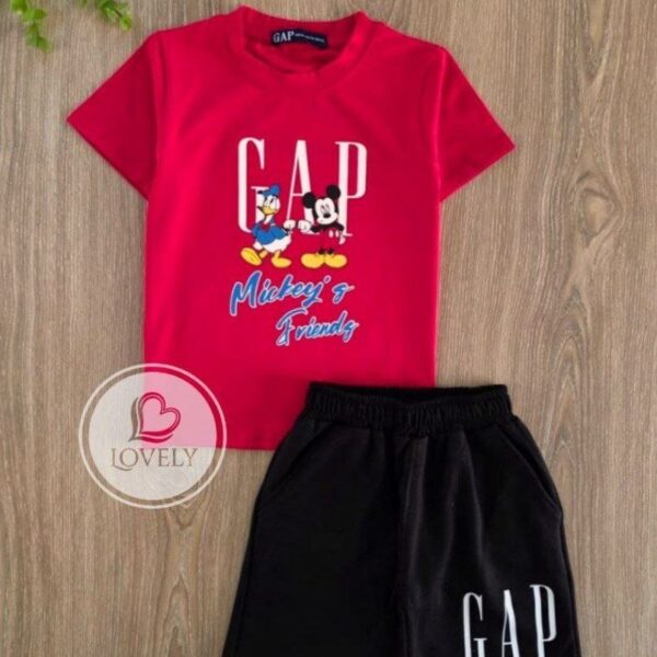 gap صيفى  ميكى احمر