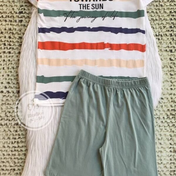 زومبا محير شورت مخطط