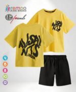 ⁦ريمو شورت ولادى فريندس⁩⁩ اصفر⁩ - الصورة ⁦2⁩