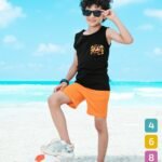 ريمو كت ولادى اسود ف اورنج