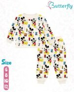 ⁦دفاية butterfly باك ميكى ولادى بيج overprint⁩ - الصورة ⁦3⁩